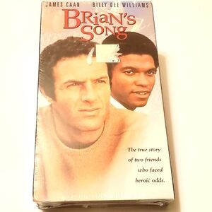 Brian's Song James Caan and Billy Dee Williams VHS Tape Columbia Pictures